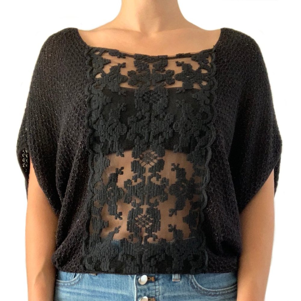 Sheer Glitter Top